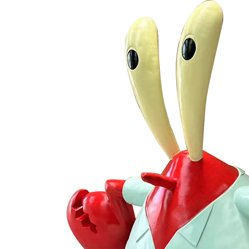 Mr. Krabs Statue Collectible SpongeBob Figurine for fans og hjemmeinnredning Mr. Krabs Statue Collectible SpongeBob Figurine for fans og hjemmeinnredning