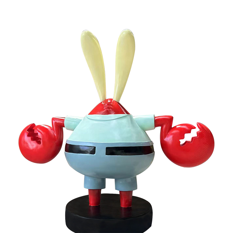 Mr. Krabs Statue Collectible SpongeBob Figurine for fans og hjemmeinnredning Mr. Krabs Statue Collectible SpongeBob Figurine for fans og hjemmeinnredning