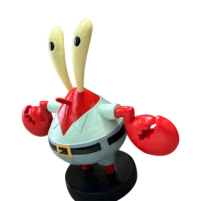 Mr. Krabs Statue Collectible SpongeBob Figurine for fans og hjemmeinnredning Mr. Krabs Statue Collectible SpongeBob Figurine for fans og hjemmeinnredning