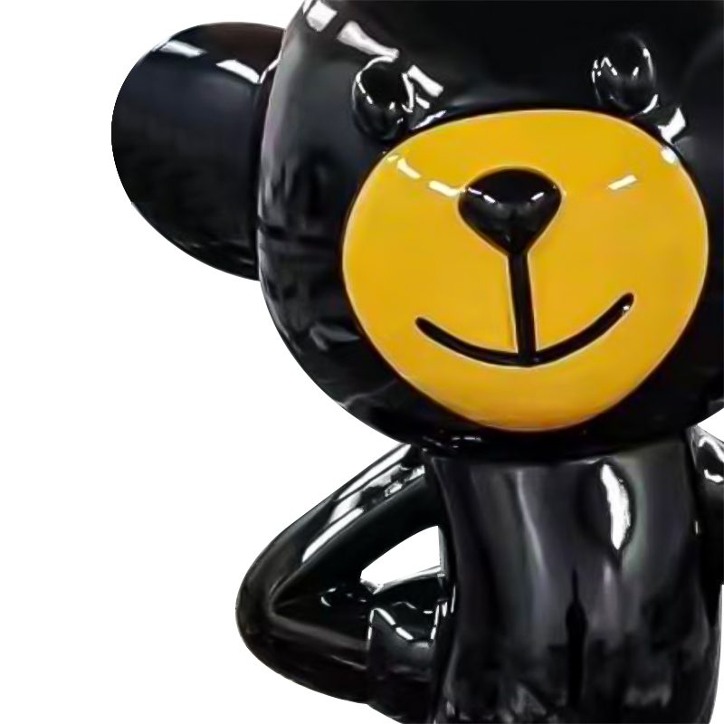 Creative Monkey Sculpture: Håndlaget kunstnerisk statue for moderne boliginnredning Creative Monkey Sculpture: Håndlaget kunstnerisk statue for moderne boliginnredning