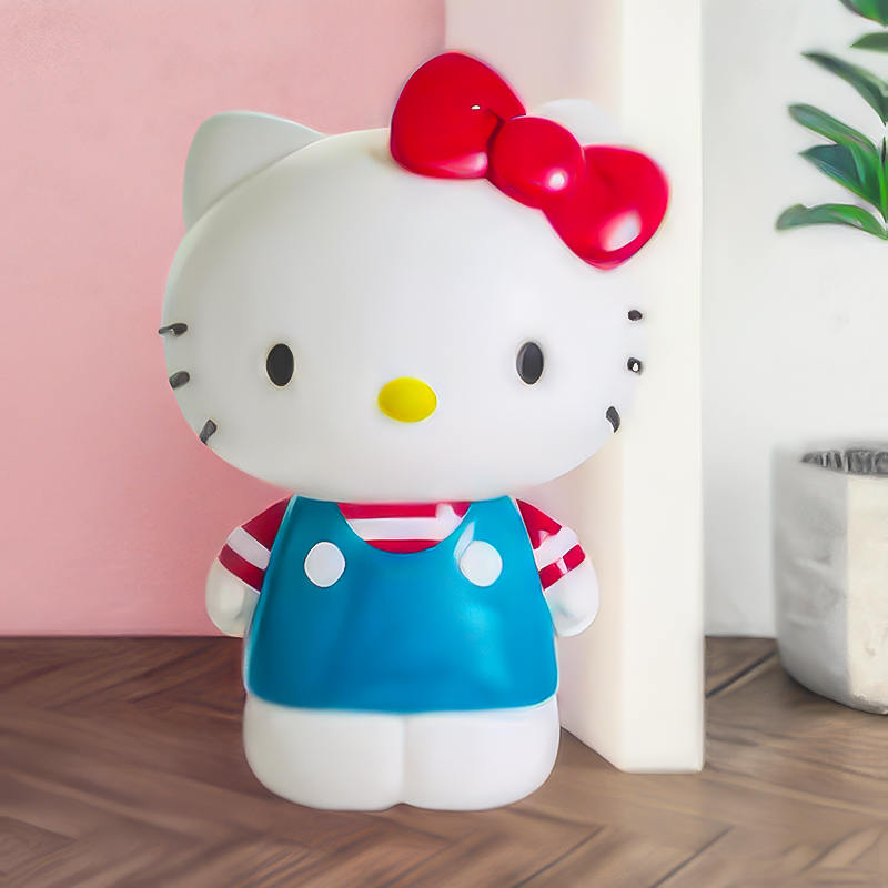 Health Hello Kitty Statue for Garden, 50 kg stor utendørs dekor skulptur